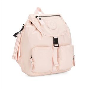 NWT Kipling Inan Feather Pink Backpack